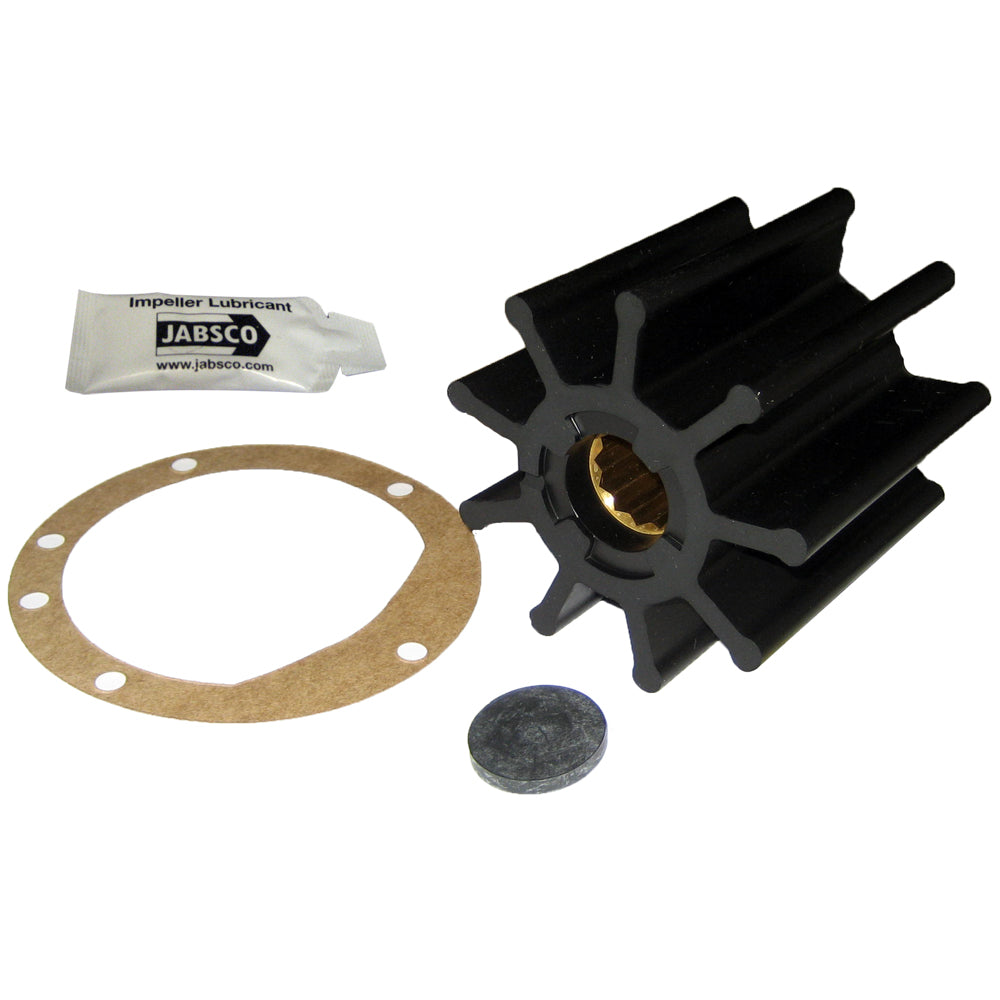 Jabsco Impeller Kit - 9 Blade - Nitrile - 3-3/4&quot; Diameter x 3-1/2&quot; W, 1&quot; Shaft Diameter [6760-0003-P]