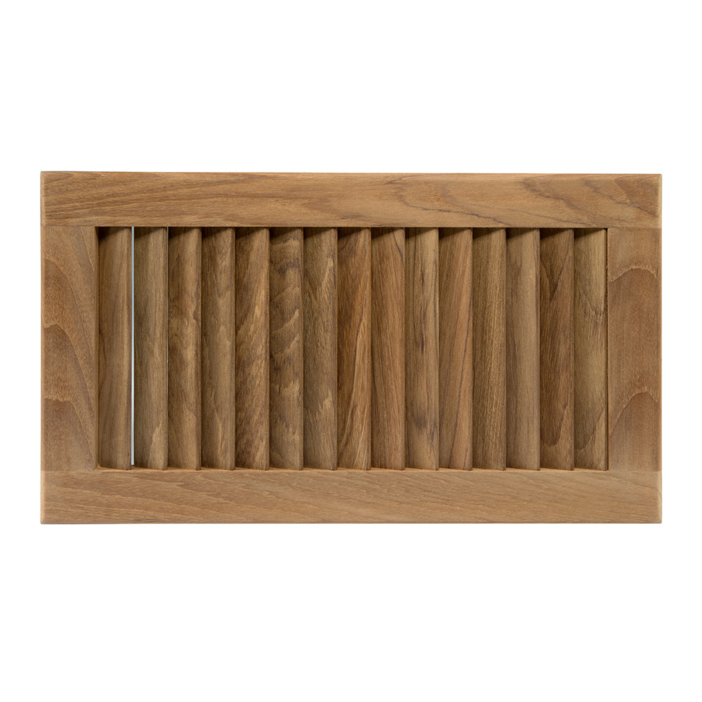 Whitecap Teak Louvered Insert - 16&quot; x 9-1/8&quot; x 3/4&quot; [60710]