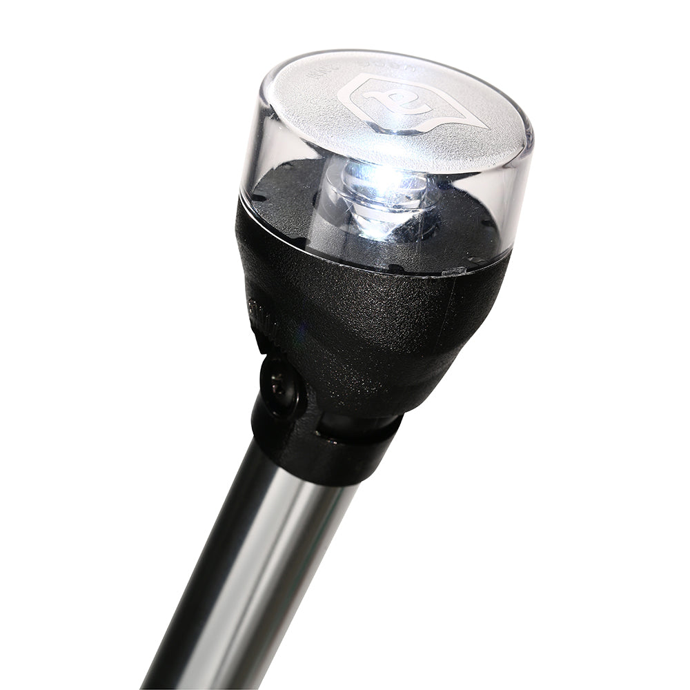 Attwood LED Articulating All Around Light - 24&quot; Pole [5530-24A7]