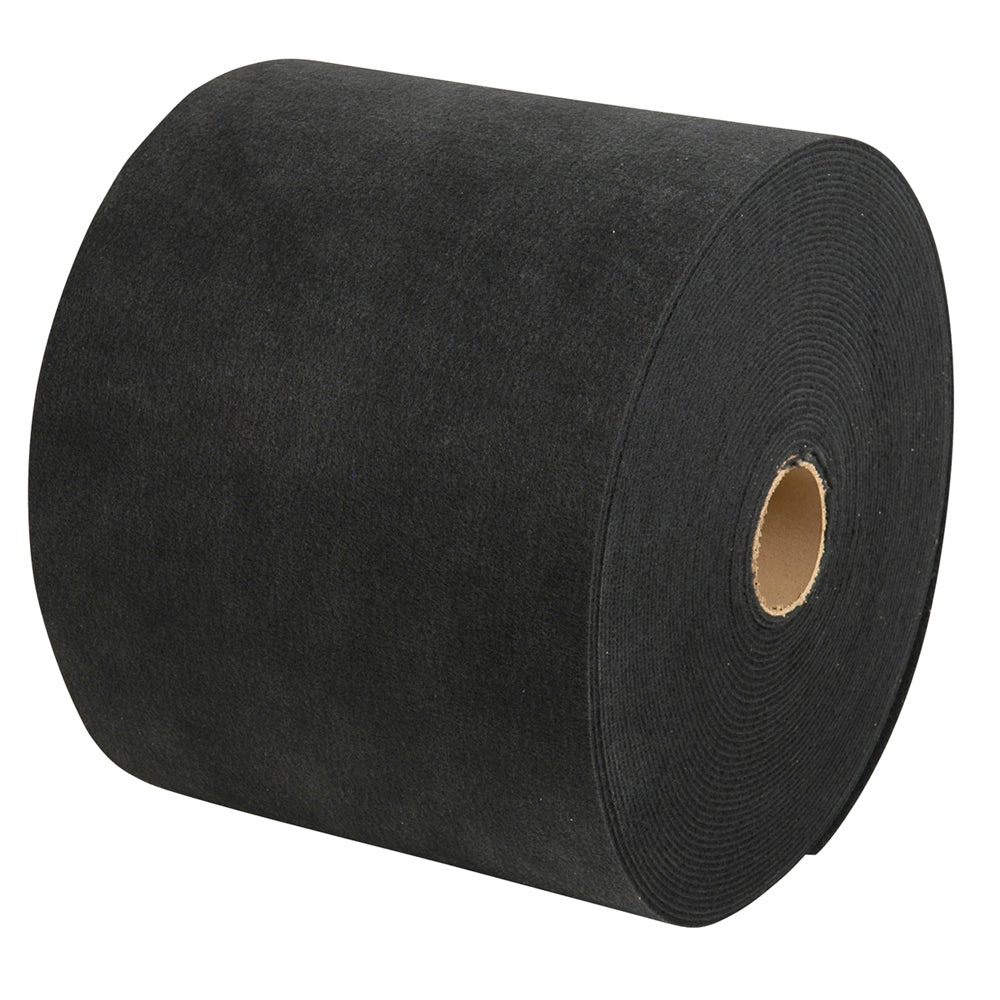 C.E. Smith Carpet Roll - Black - 18&quot;W x 18&#39;L [11349]