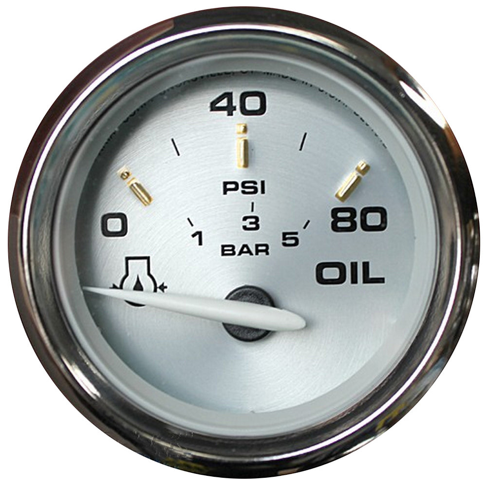 Faria Kronos 2&quot; Oil Pressure Gauge - 80 PSI [19002]