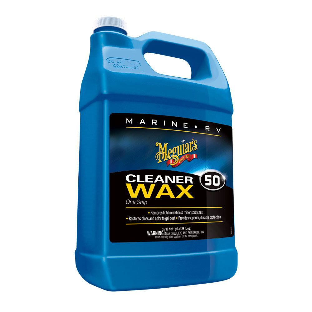 Meguiar&#39;s #50 Boat/RV Cleaner Wax - Liquid 1 Gallon [M5001]