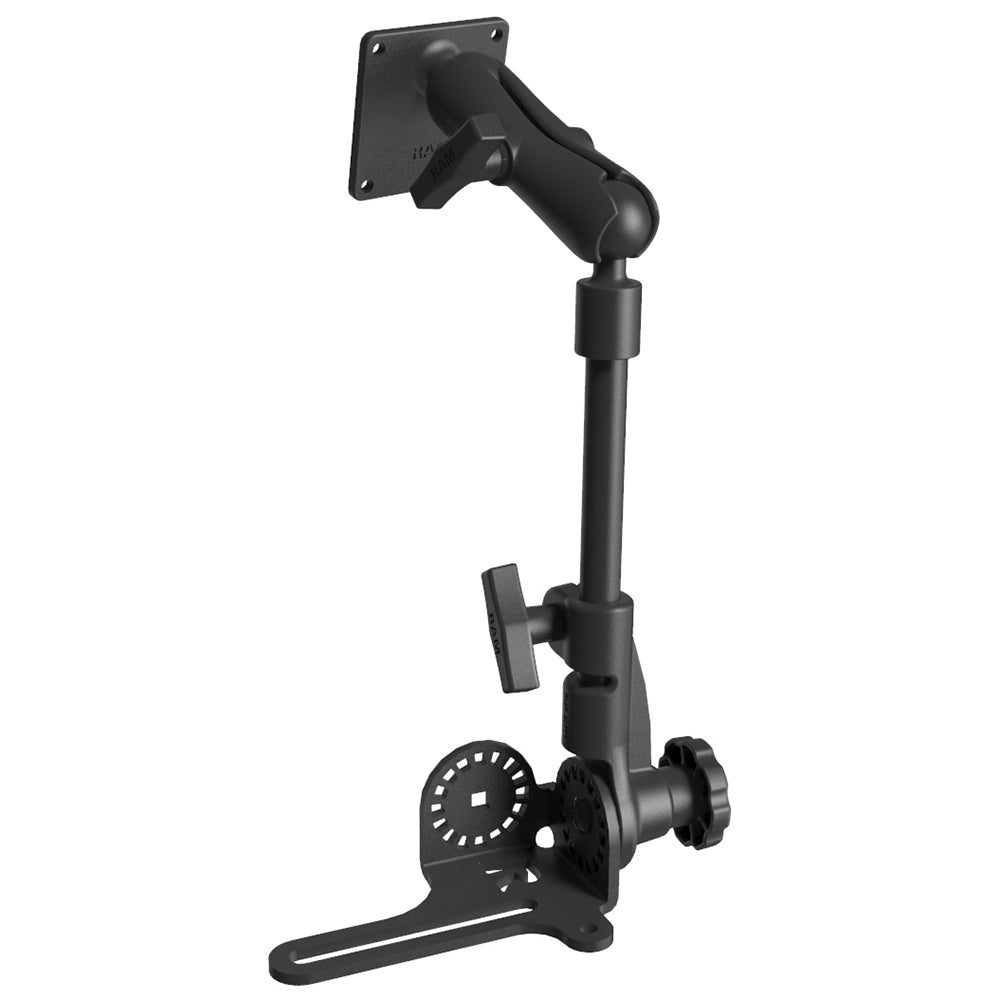 RAM Mount Universal No-Drill RAM Pod HD Vehicle Mount w/ 75mm x 75mm Vesa Plate [RAM-316-HD-2461U]