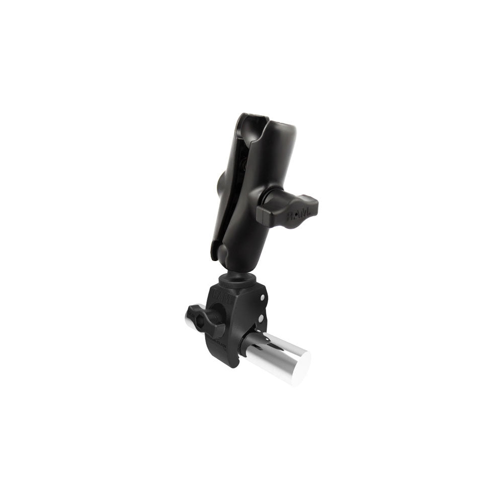 RAM Mount Small Tough-Claw Base w/ 1&quot; Diameter Double Socket Arm [RAP-B-400-201U]