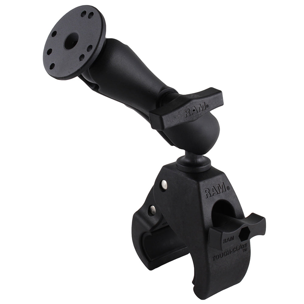 RAM Mount Large Tough-Claw Base w/Double Socket Arm &amp; 1.5&quot; Round Base Adapter [RAP-401-202U]