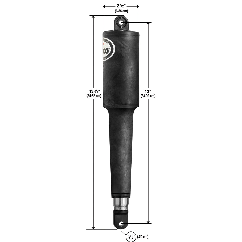 Lenco 102 Series Standard Actuator - 24V - 4-1/4&quot; Stroke [15066-001]