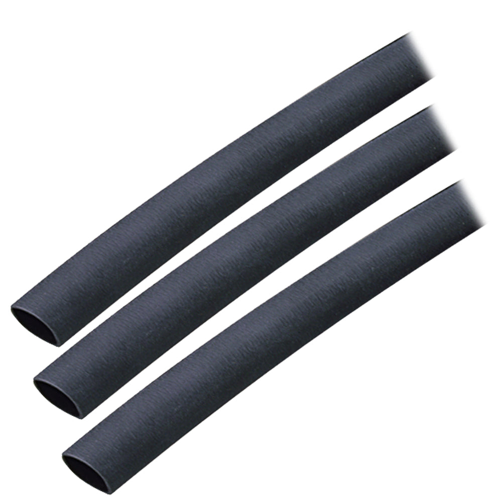 Ancor Adhesive Lined Heat Shrink Tubing (ALT) - 3/8&quot; x 3&quot; - 3-Pack - Black [304103]
