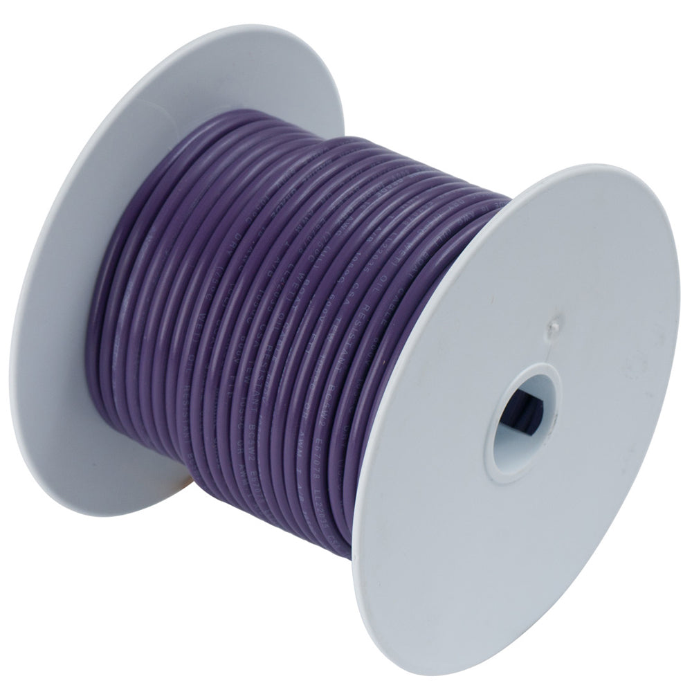 Ancor Purple 18 AWG Tinned Copper Wire - 35&#39; [180703]