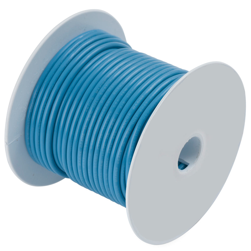 Ancor Light Blue 16 AWG Tinned Copper Wire - 100&#39; [101910]