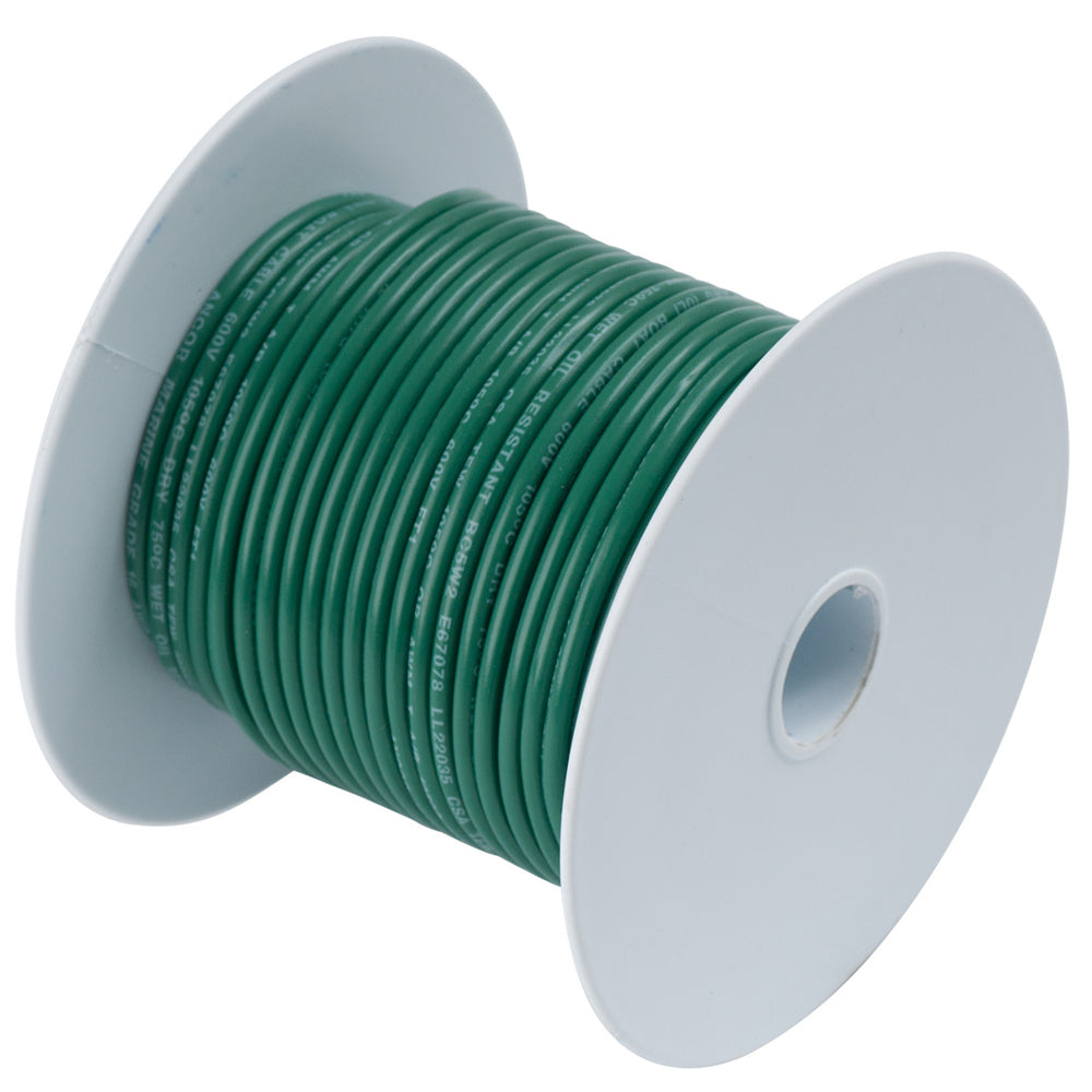 Ancor Green 16 AWG Tinned Copper Wire - 100&#39; [102310]