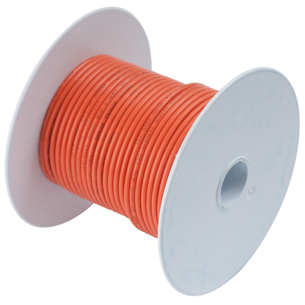 Ancor Orange 16 AWG Tinned Copper Wire - 100&#39; [102510]