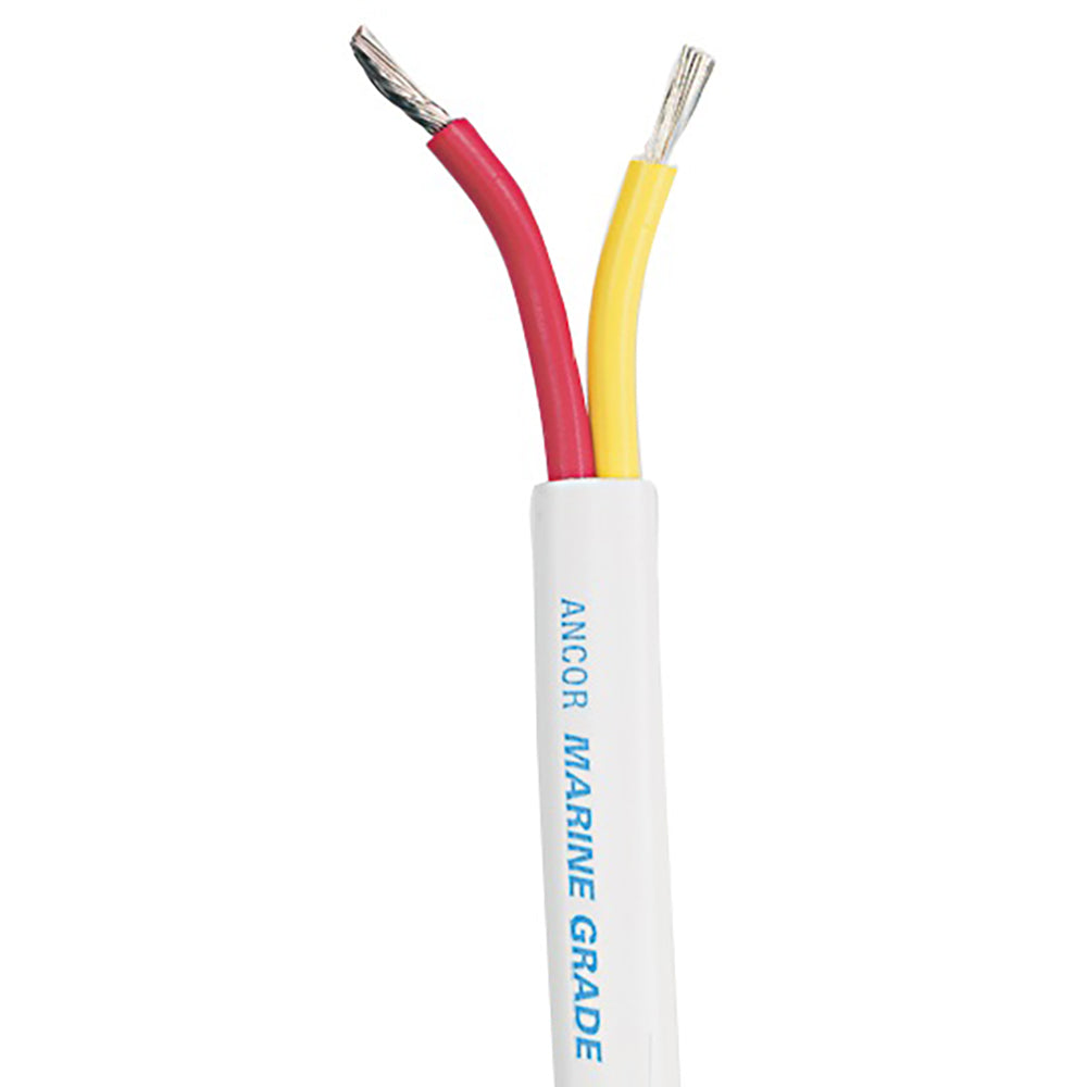 Ancor Safety Duplex Cable - 18/2 AWG - Red/Yellow - Flat - 250&#39; [124925]