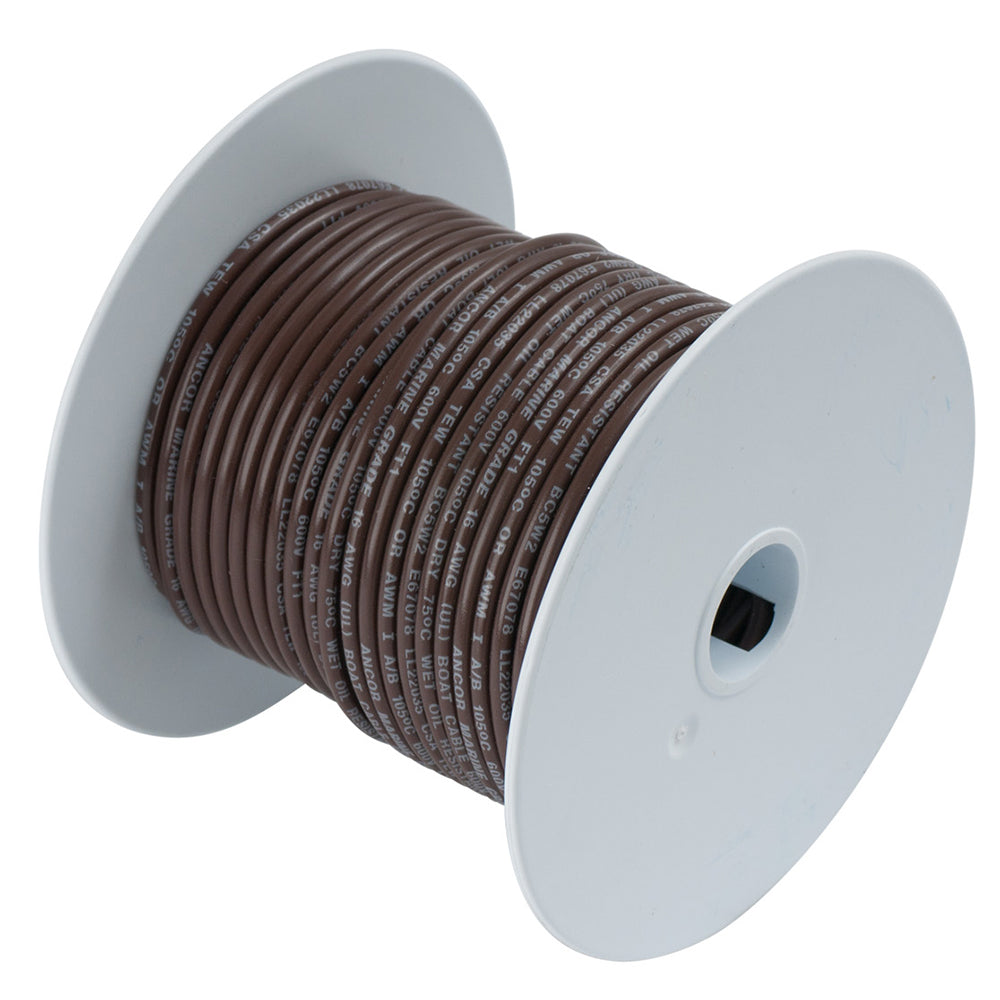 Ancor Brown 14 AWG Tinned Copper Wire - 15&#39; [184203]