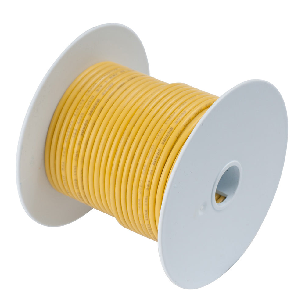 Ancor Yellow 6 AWG Tinned Copper Wire - 100&#39; [112910]