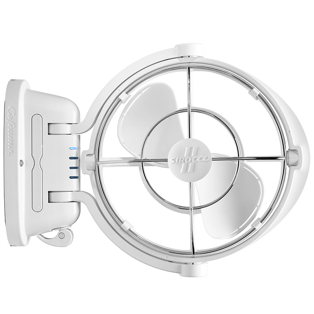 SEEKR by Caframo Sirocco II 3-Speed 7&quot; Gimbal Fan - White - 12-24V [7010CAWBX]