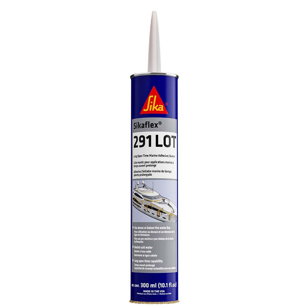 Sika Sikaflex 291 LOT Slow Cure Adhesive  Sealant 10.3oz(300ml) Cartridge - White [90925]