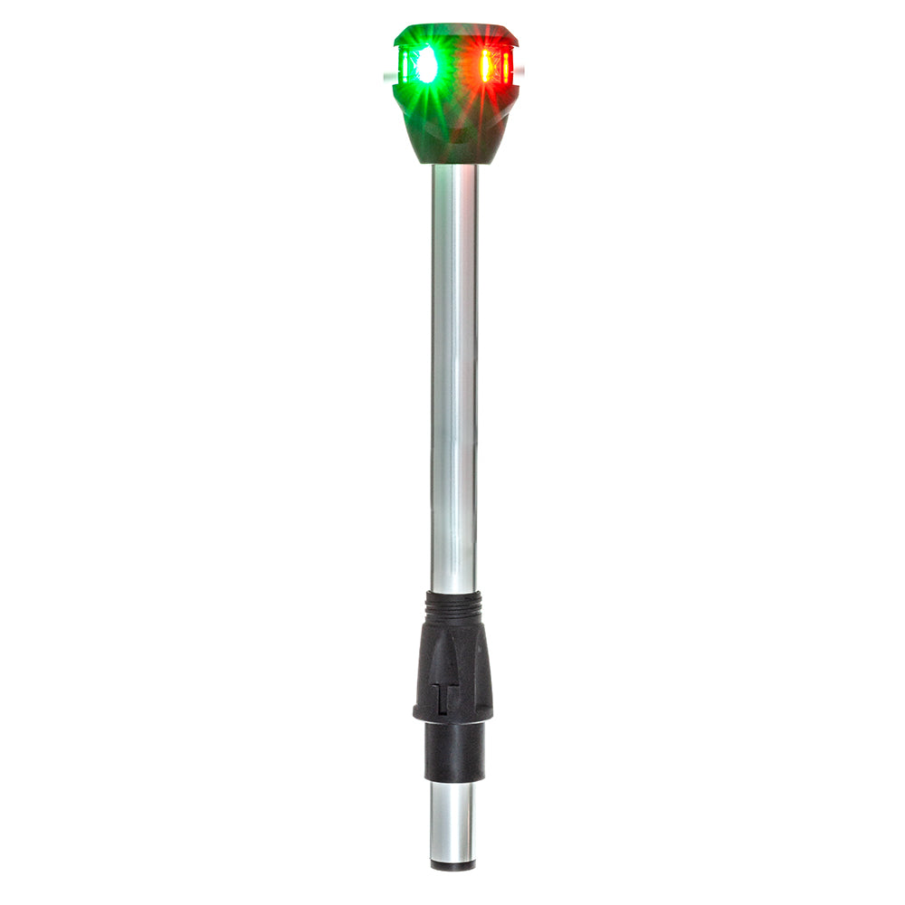 Attwood LightArmor Bi-Color Navigation Pole Light w/Task Light - Straight - 10&quot; [NV6LC2-10-7]