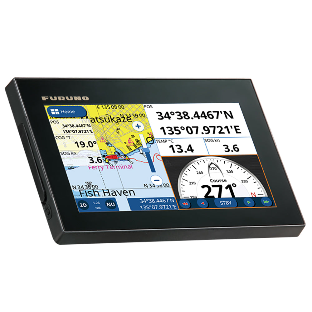 Furuno GP1871F 7&quot; GPS/Chartplotter/Fishfinder 50/200, 600W, 1kW, Single Channel  CHIRP [GP1871F]