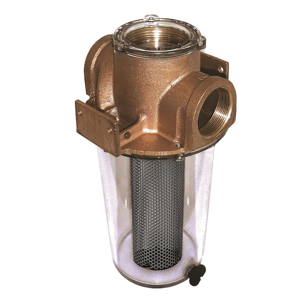 GROCO ARG-1250 Series 1-1/4&quot; Raw Water Strainer w/Monel Basket [ARG-1250]