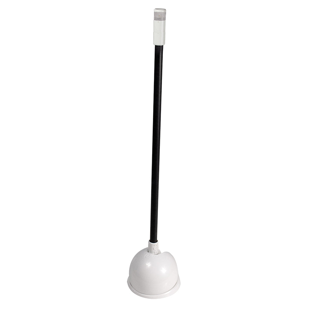 Lumitec Contour Anchor Light - 12&quot; - Black Shaft White Base [101585]