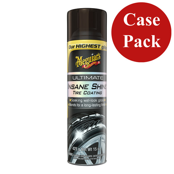 Meguiars Ultimate Insane Shine Tire Coating - 15oz. *Case of 6*