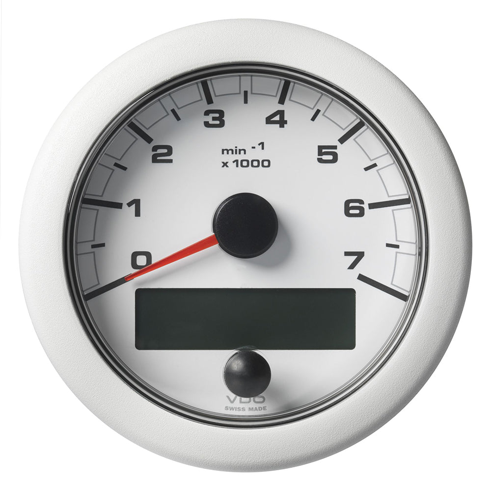 Veratron 3-3/8&quot; (85MM) OceanLink NMEA 2000 Tachometer - 7000 RPM - White Dial  Bezel [A2C1065820001]