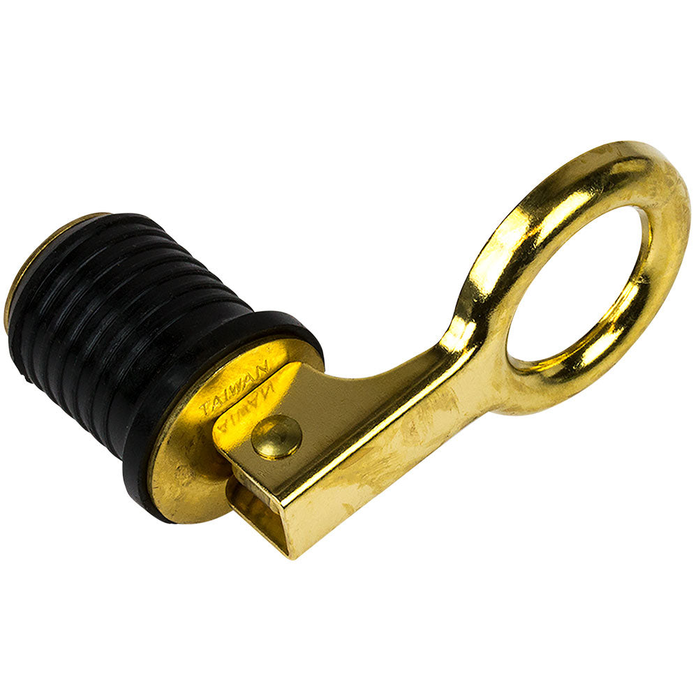 Sea-Dog Brass Snap Handle Drain Plug - 1&quot; [520070-1]