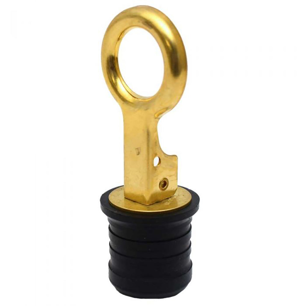 Sea-Dog Brass Snap Handle Drain Plug - 1-1/4&quot; [520072-1]