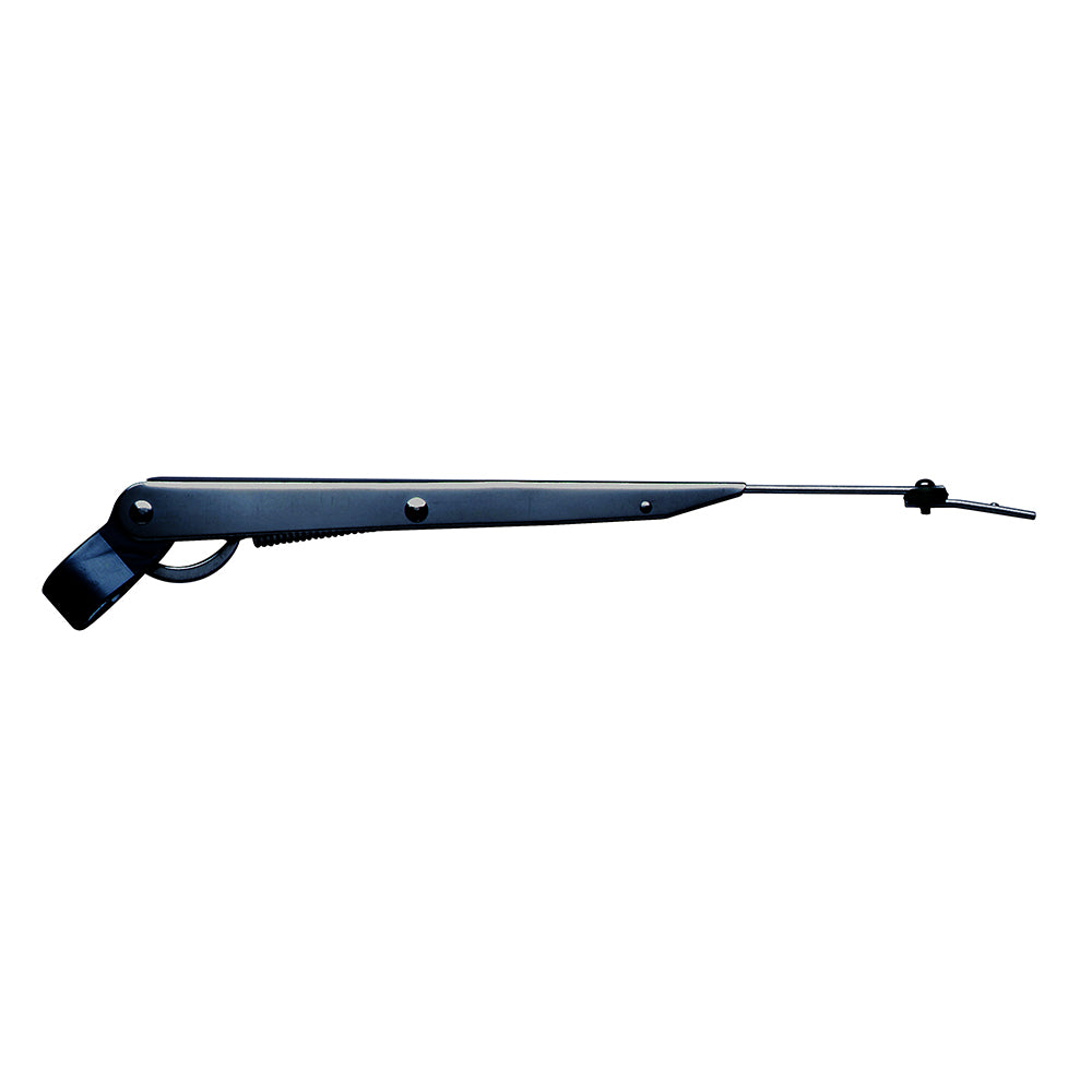 Marinco Wiper Arm Deluxe Stainless Steel - Black - Single - 10&quot;-14&quot; [33012A]