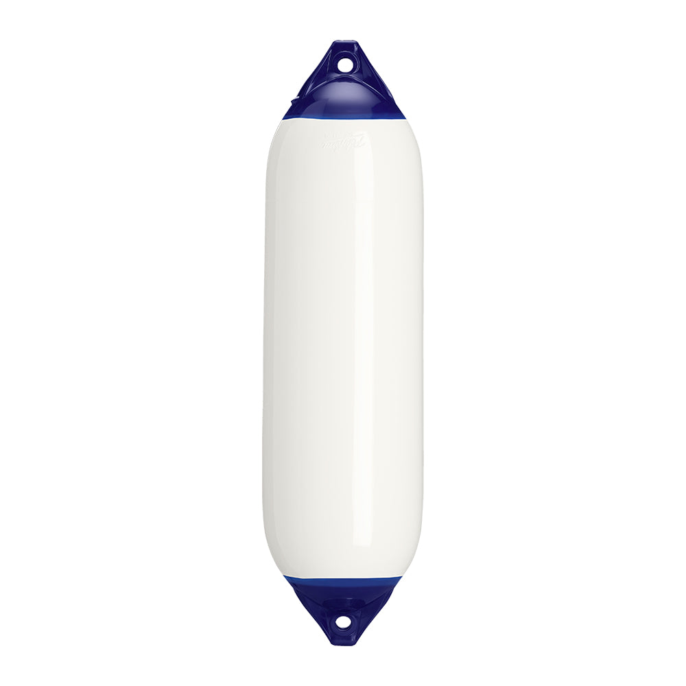 Polyform F-6 Twin Eye Fender 11" x 42" - White [F-6 WHITE]