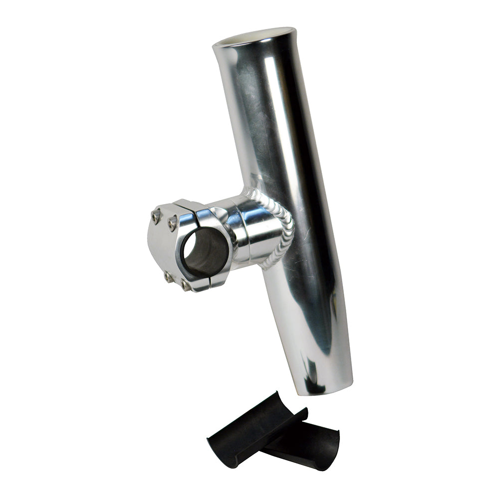 C.E. Smith Adjustable Mid Mount Rod Holder Aluminum 1.66&quot; or 1-1/2&quot; w/Sleeve  Hex Key [53772]