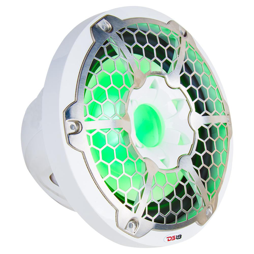 DS18 HYDRO 12&quot; Subwoofer w/RGB Lights - 700W - White [NXL-12SUB/WH]