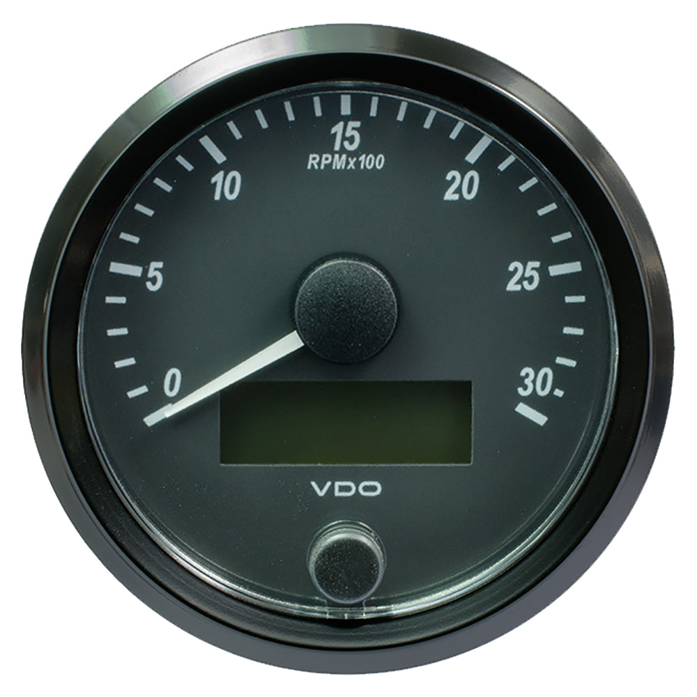 VDO SingleViu 80mm (3-1/8&quot;) Tachometer - 3000 RPM [A2C3832980030]