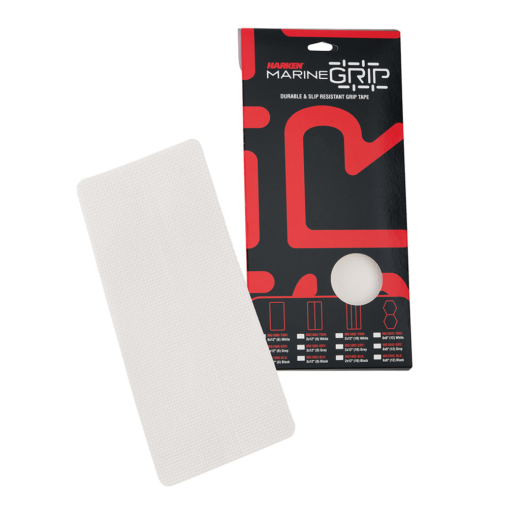 Harken Marine Grip Tape - 6 x 12&quot; - Translucent White - 6 Pieces [MG1006-TWH]