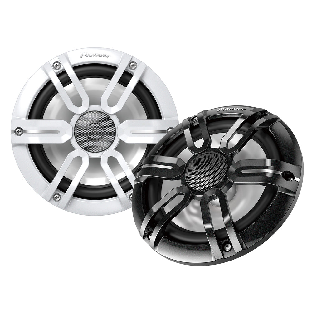 Pioneer 7.7&quot; ME-Series Speakers - Black  White Sport Grille Covers - 250W [TS-ME770FS]