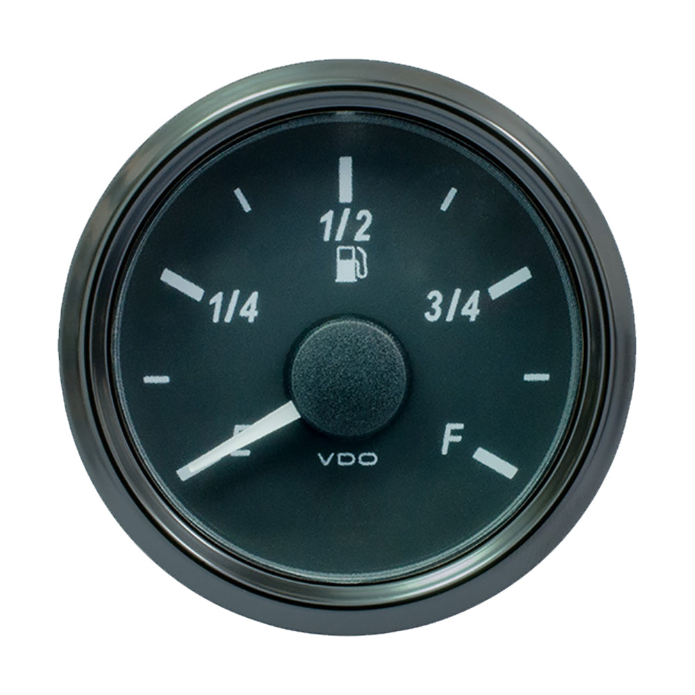 VDO SingleViu 52mm (2-1/16&quot;) Fuel Level Gauge - E/F Scale - 0-90 Ohm [A2C3833140030]