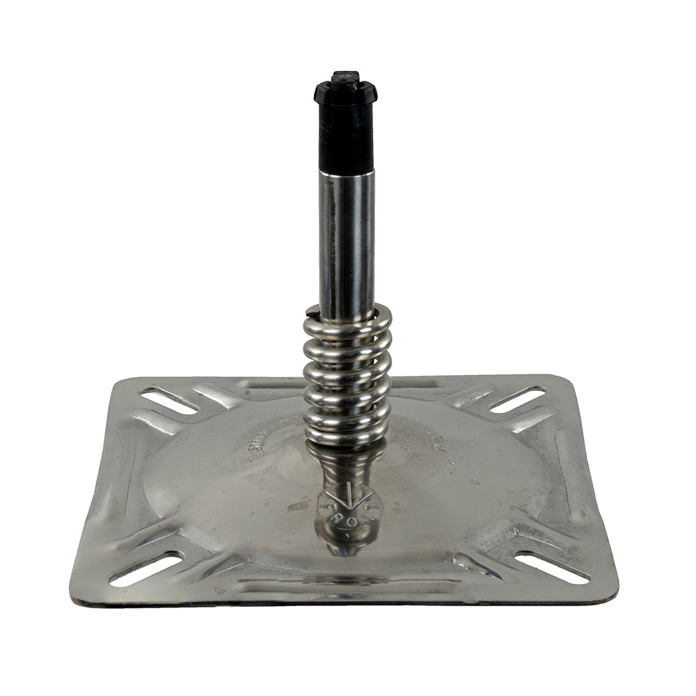 Springfield KingPin 7&quot; x 7&quot; Seat Mount w/Spring - Polished [1614201-PP]