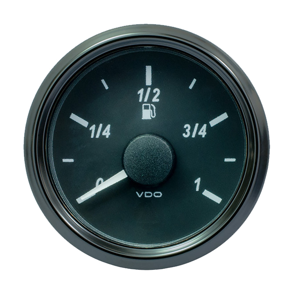 VDO SingleViu 52mm (2-1/16&quot;) Fuel Level Gauge - Euro - 90-5 Ohm [A2C3833110030]