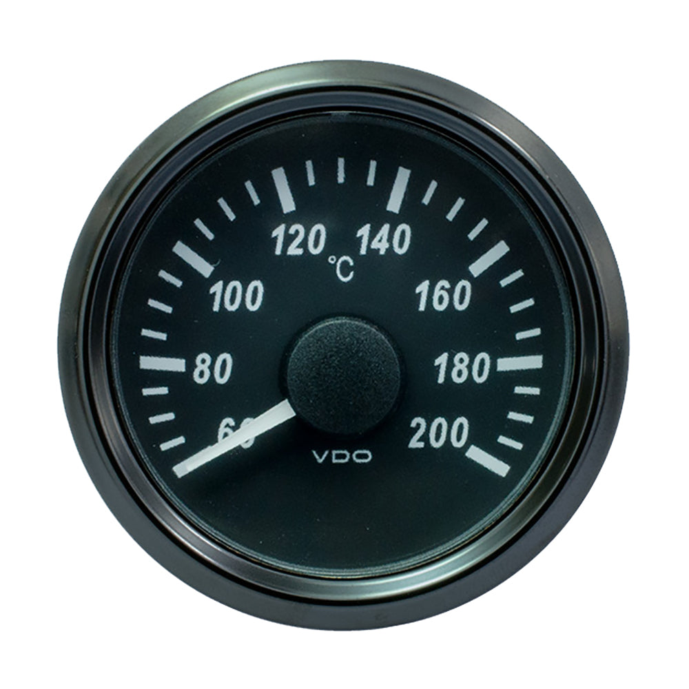 VDO SingleViu 52mm (2-1/16&quot;) Cylinder Temp. Gauge - 200C - 471-14 Ohm [A2C3833520030]