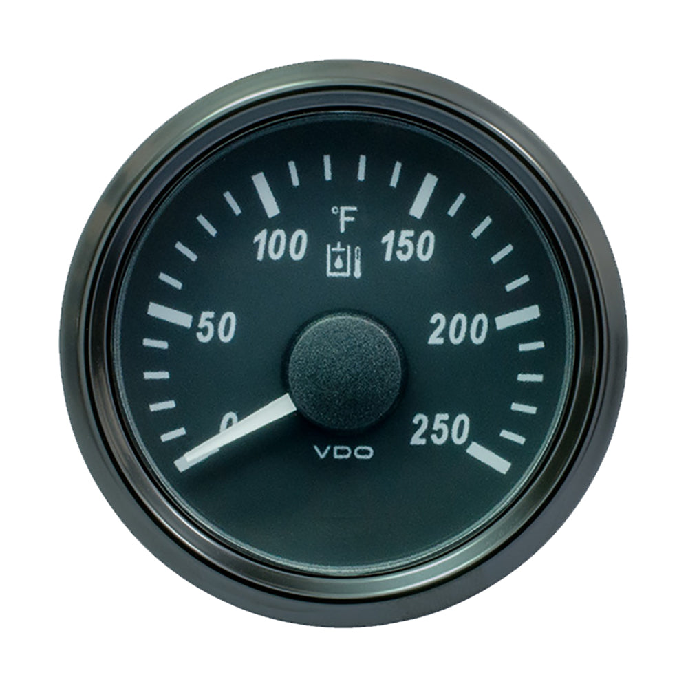 VDO SingleViu 52mm (2-1/16&quot;) Hydraulic Oil Temp. Gauge - 250F - 291-22 Ohm [A2C3916310030]