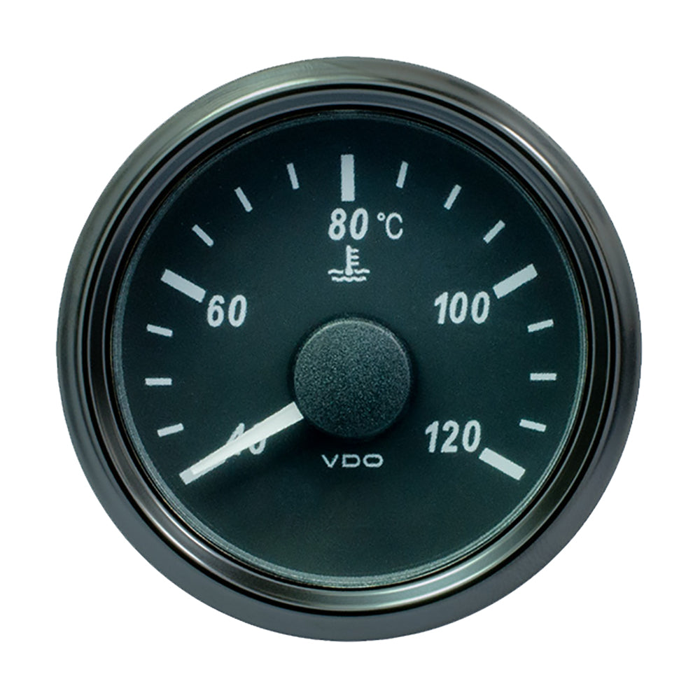 VDO SingleViu 52mm (2-1/16&quot;) Water Temp. Gauge - 120 C - 291-22 ohm [A2C3833320030]