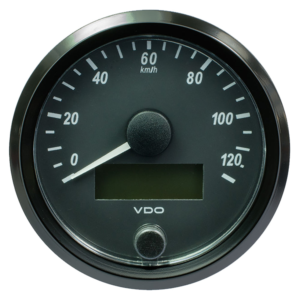 VDO SingleViu 80mm (3-1/8&quot;) Speedometer - 120 KM/H [A2C3832910030]