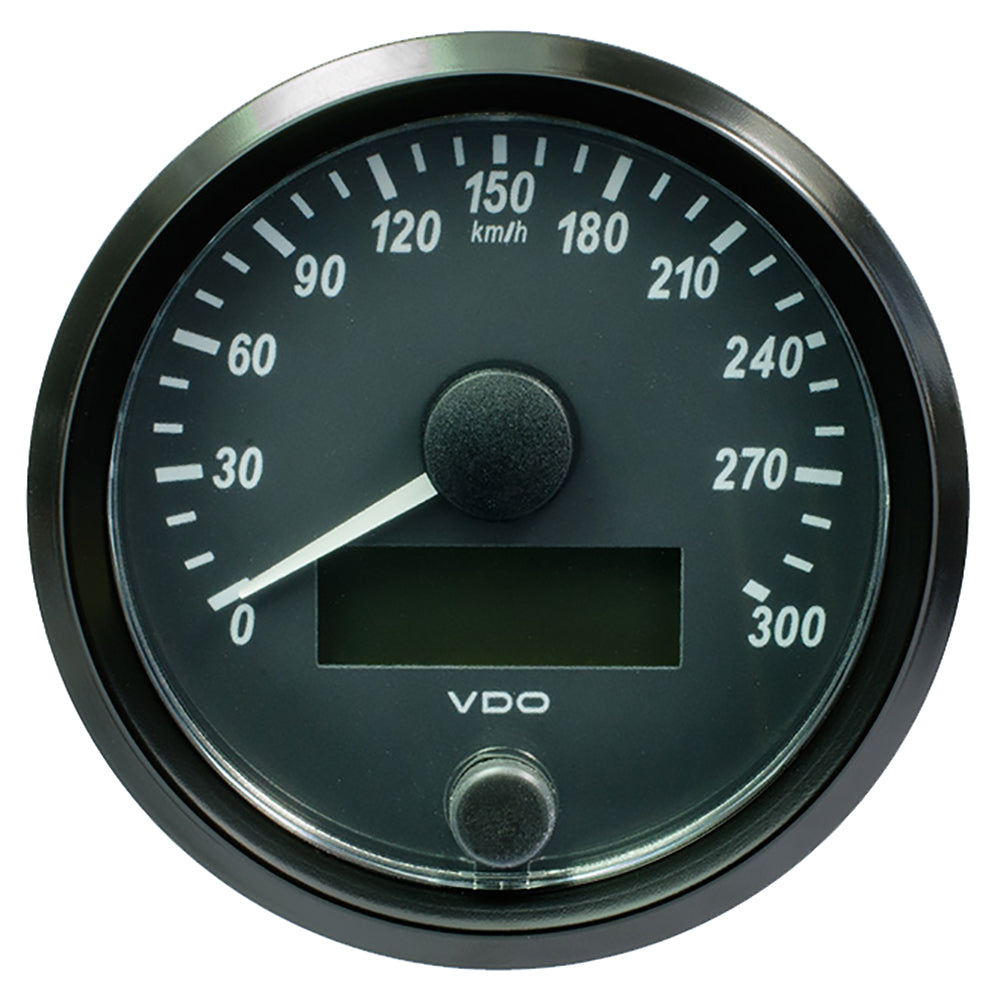 VDO SingleViu 80mm (3-1/8&quot;) Speedometer - 300 KM/H [A2C3832950030]