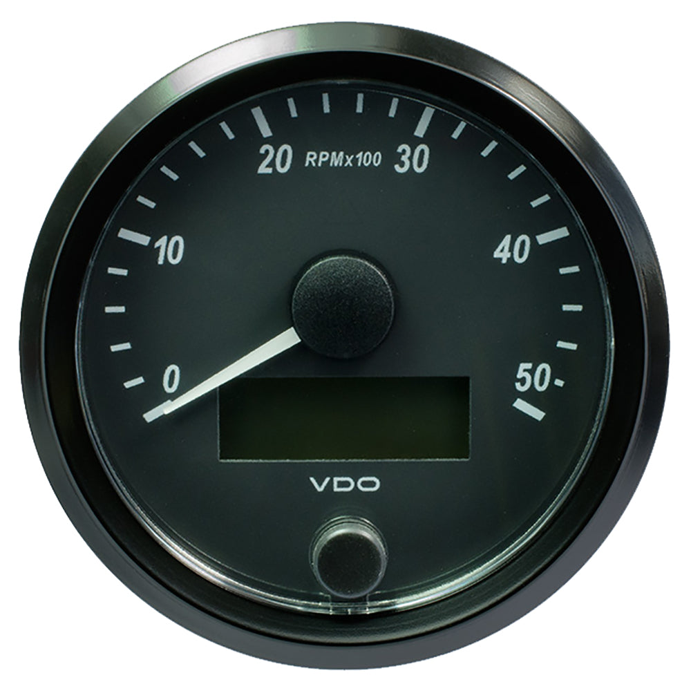 VDO SingleViu 80mm (3-1/8&quot;) Tachometer - 5000 RPM [A2C3833000030]