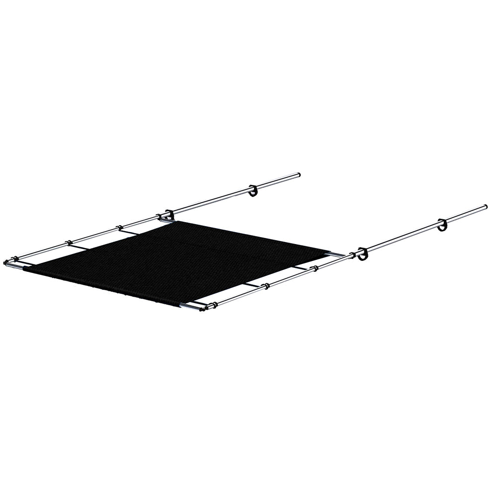 SureShade PTX Power Shade - 69&quot; Wide - Stainless Steel - Black [2021026252]