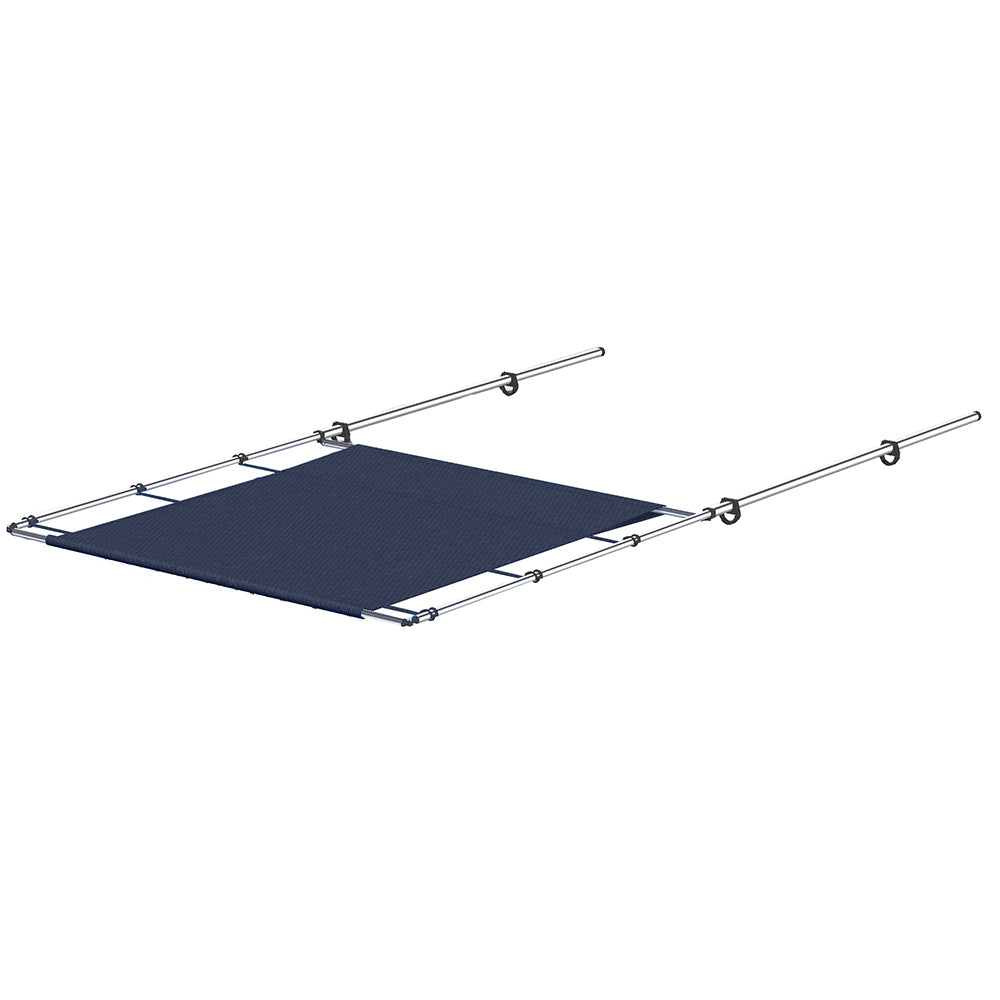 SureShade PTX Power Shade - 51&quot; Wide - Stainless Steel - Navy [2021026253]
