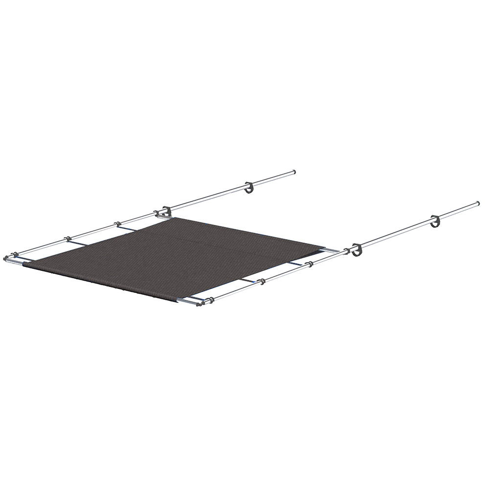 SureShade PTX Power Shade - 51&quot; Wide - Stainless Steel - Grey [2021026257]