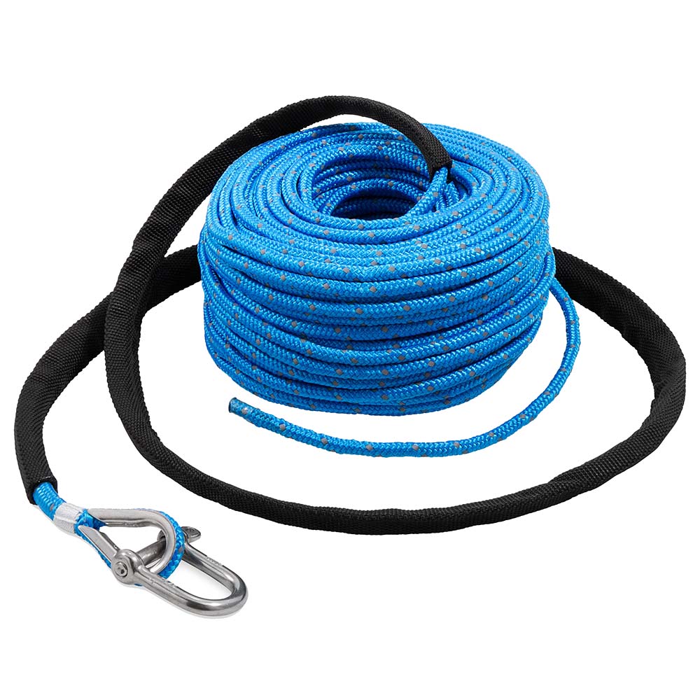 TRAC Outdoors Anchor Rope - 3/16" x 100 w/SS Shackle