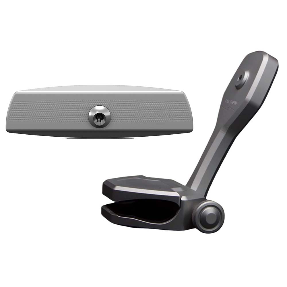 PTM Watersports Mirror/Bracket Kit w/VR-140 Elite Mirror  ZXR-361 (Titanium Grey) [P12848-1361TEBGR]