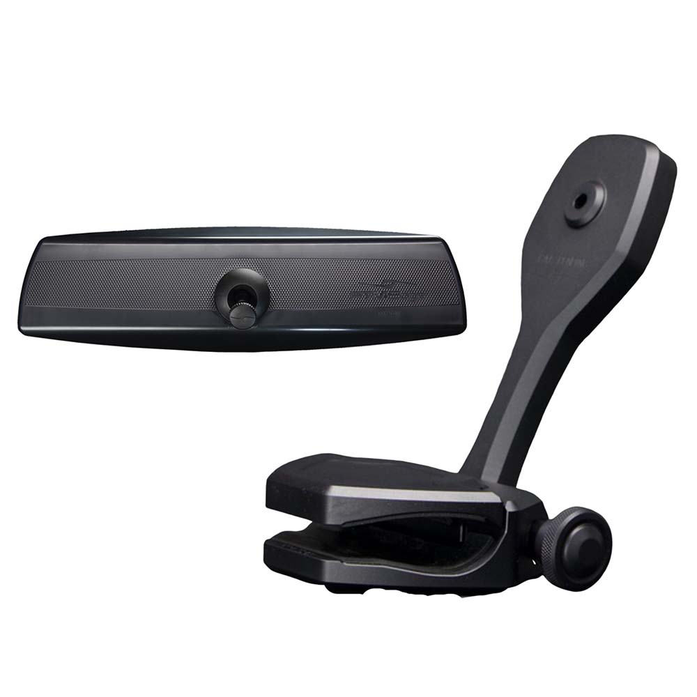 PTM Watersports Mirror/Bracket Kit with VR-140 PRO Mirror  ZXR-320 (Black) [P12848-2320TEBBK]
